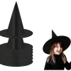 8 stk. Halloween Heksehatte Heksekostume Tilbehør til Hængende Heksehatte Tema Dekoration eller Halloween Fest Cosplay Feriehatte