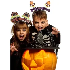 10 stk. Halloween pandebånd græskar spøgelse flagermus heks hoved bopper søde tegneserie