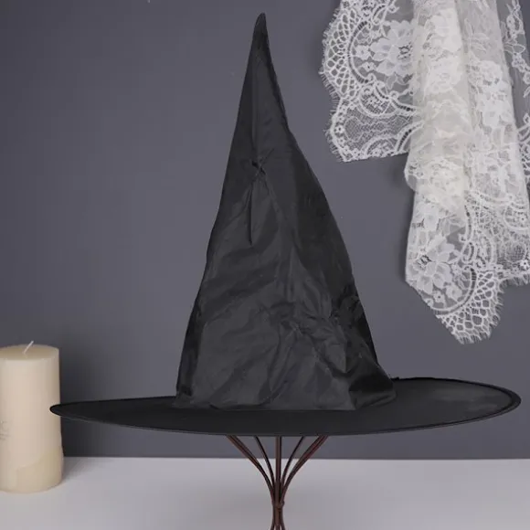 1 stk. Halloween sort heksehat hængende heksehat til Hallowe onesize