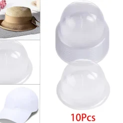 10 stk. Hat Holder Indre Støtte Klar Kuppelformet Display Til Hjem Butik
