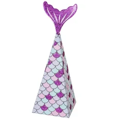 10 stk Havfrue Party Favors Kasser Havfrue Gaveposer Kasse Børn Havfrue Party Goodiebags