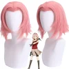 1 stk. Huoying Chunye Sakura Ninja Sakura Røg Pink COS paryk Ungdom