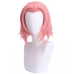 1 stk. Huoying Chunye Sakura Ninja Sakura Røget Pink COS Paryk Ungdom, CJY