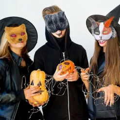 12 stk. Øjennet 20x15 cm DIY Therian Maske Materiale Kit Plastik Øjennet Ark til DIY Håndværkssæt