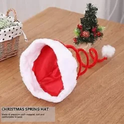 2 stk. Jule Spring Hat Festival Party Sjove Hat Ornamenter