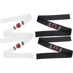 4 stk. Karate Pandebånd Karate Pandebånd Japanske Hårbånd Kokkehårbånd