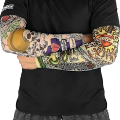 6 stk. Kunst Arm Fake Tatoveringsærmer Cover Til Unisex Fest Cool Mand Kvinde Mode Tatoveringer & Body Art Midlertidig Vandtæt cy