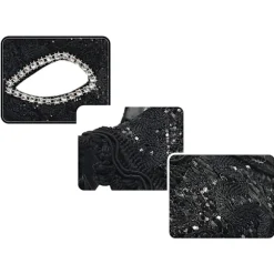4 stk. Kvinders Maske til Maskerade Halloween Kostumer Blonde Øjenmasker Venedig Karneval Kvinders Pigemasker