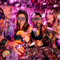 32 stk. Mardi Gras Maske Maskerade Maske Vintage Antik Maske Med Guld Sølv