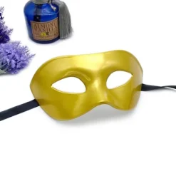 1 stk. maske til maskerade, Halloween, karneval, kostumemaske (tilfældig farve)