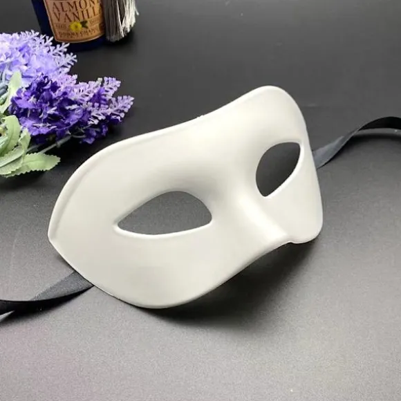 1 stk. maske til maskerade, Halloween, karneval, kostumemaske (tilfældig farve)