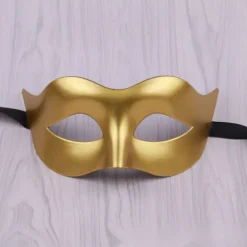 1 stk. maske til maskerade, Halloween, karneval, kostume (tilfældig farve)