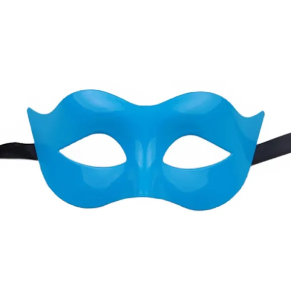 1 stk. maskerade maske Halloween karneval kostumemaske (tilfældig farve)