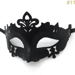 1 stk. Maskerade Maske Halloween Kostume Maske Dame Herre Maskerade N17