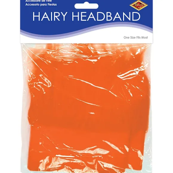 1 stk. Orange Håret Pandebånd Hat til Graduation Skoleånd Sportsbegivenheder Tailgate Parties Halloween Kostume Tilbehør