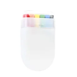 1 stk. regnbue ansigts- og kropsmaling Pride Flag farve ansigtsmaling stick farverig stribe fan stick kropsmarkører til marcher, begivenheder, festivaler, cosplay | Fyndiq