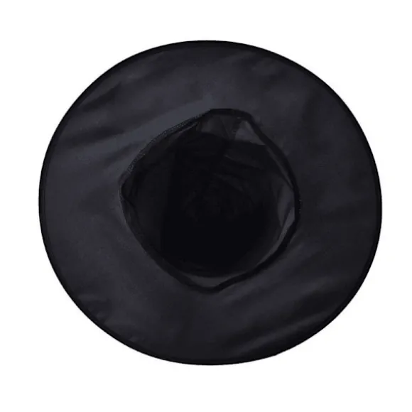 3 stk. Sorte Halloween Hatte Oxford Klud Troldmand Hat Makeup Kostume