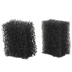 2 STK Stipple Svamp Ar Stipple Skæg Fregne Svamp Specialeffekter Makeup Værktøj til Teater Cosplay Sort