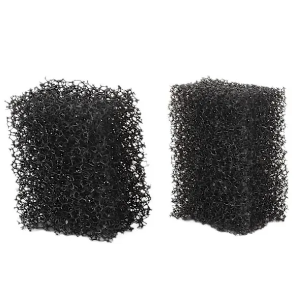 2 STK Stipple Svamp Ar Stipple Skæg Fregne Svamp Specialeffekter Makeup Værktøj til Teater Cosplay Sort