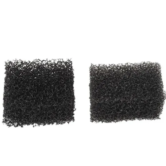 2 STK Stipple Svamp Ar Stipple Skæg Fregne Svamp Specialeffekter Makeup Værktøj til Teater Cosplay Sort