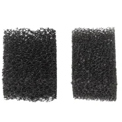 2 STK Stipple Svamp Ar Stipple Skæg Fregne Svamp Specialeffekter Makeup Værktøj til Teater Cosplay Sort