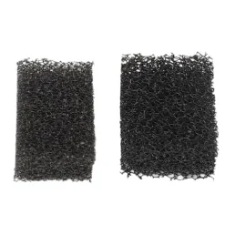 2 STK Stipple Svamp Ar Stipple Skæg Fregne Svamp Specialeffekter Makeup Værktøj til Teater Cosplay Sort