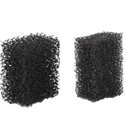 2 STK Stipple Svamp Ar Stipple Skæg Fregne Svamp Specialeffekter Makeup Værktøj til Teater Cosplay Sort