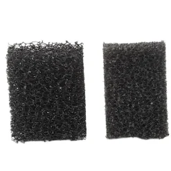 2 STK Stipple Svamp Ar Stipple Skæg Fregne Svamp Specialeffekter Makeup Værktøj til Teater Cosplay Sort