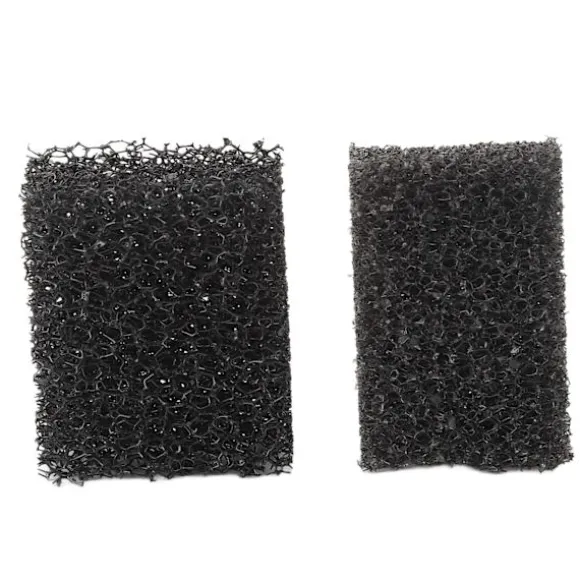 2 STK Stipple Svamp Ar Stipple Skæg Fregne Svamp Specialeffekter Makeup Værktøj til Teater Cosplay Sort