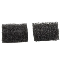 2 STK Stipple Svampe Ar Stubbe Skæg Fregne Specialeffekter Halloween Makeup Svampe til Teater Cosplay Sort