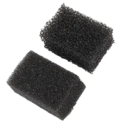 2 STK Stipple Svampe Ar Stubbe Skæg Fregne Specialeffekter Halloween Makeup Svampe til Teater Cosplay Sort