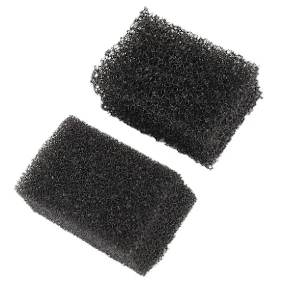 2 STK Stipple Svampe Ar Stubbe Skæg Fregne Specialeffekter Halloween Makeup Svampe til Teater Cosplay Sort