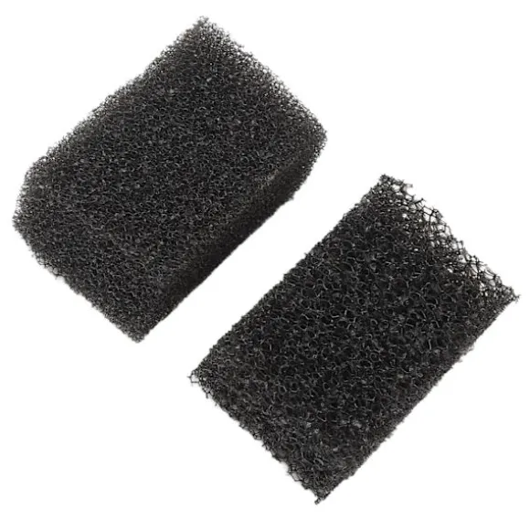 2 STK Stipple Svampe Ar Stubbe Skæg Fregne Specialeffekter Halloween Makeup Svampe til Teater Cosplay Sort