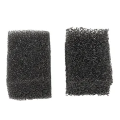 2 STK Stipple Svampe Ar Stubbe Skæg Fregne Specialeffekter Halloween Makeup Svampe til Teater Cosplay Sort