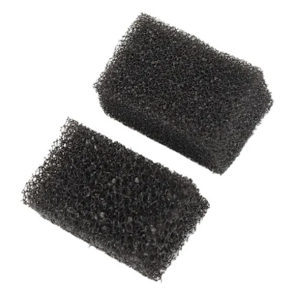 2 STK Stipple Svampe Ar Stubbe Skæg Fregne Specialeffekter Halloween Makeup Svampe til Teater Cosplay Sort