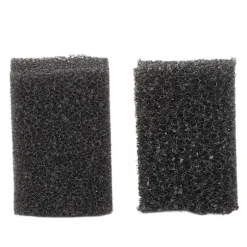 2 STK Stipple Svampe Ar Stubbe Skæg Fregne Specialeffekter Halloween Makeup Svampe til Teater Cosplay Sort