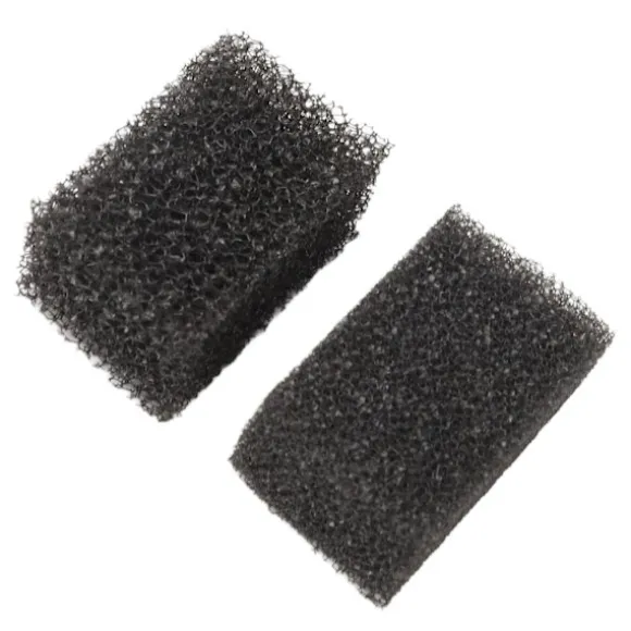 2 STK Stipple Svampe Ar Stubbe Skæg Fregne Specialeffekter Halloween Makeup Svampe til Teater Cosplay Sort