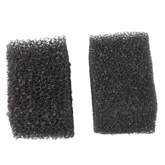 2 STK Stipple Svampe Ar Stubbe Skæg Fregne Specialeffekter Halloween Makeup Svampe til Teater Cosplay Sort