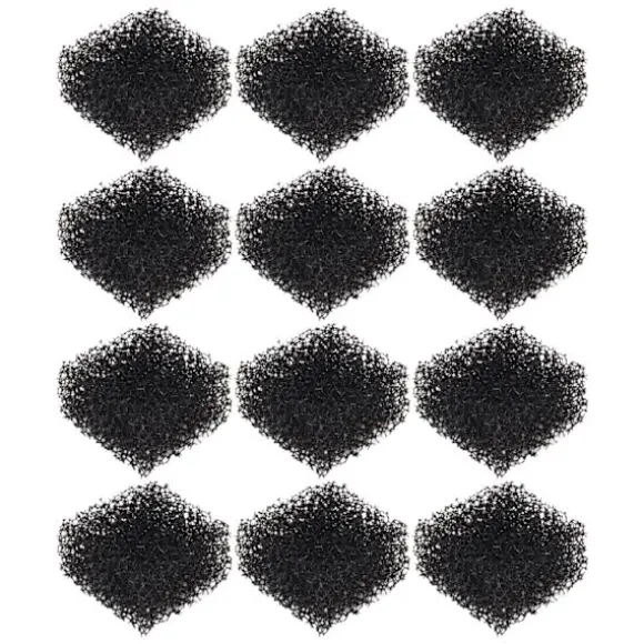 12 stk. Stipple Svampeblok Halloween Makeup Blodsvamp Specialeffekter Makeup Svamp til Stubbe Blå mærker Blødende Effekt Stort Hul