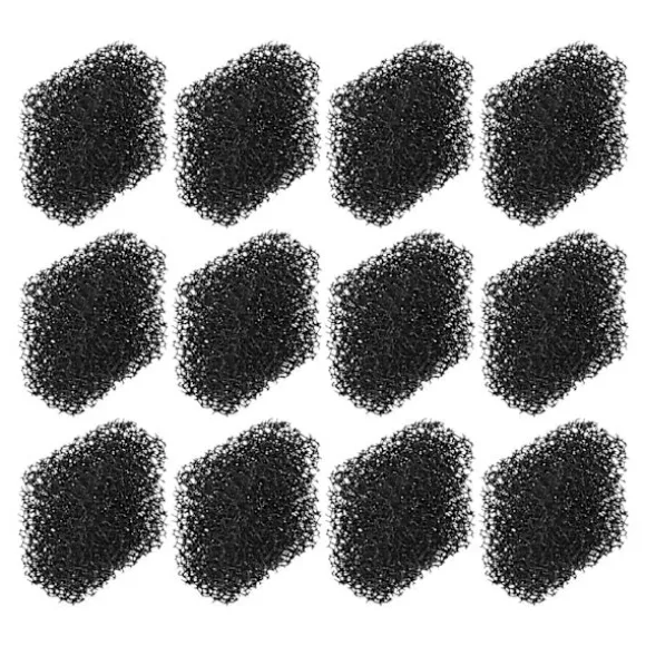 12 stk. Stipple Svampeblok Halloween Makeup Blodsvamp Specialeffekter Makeup Svamp til Stubbe Blå mærker Blødende Effekt Stort Hul