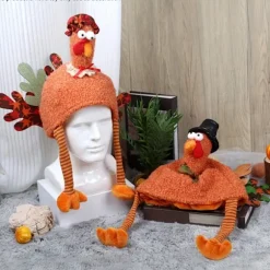 1 stk./2 stk. Thanksgiving 3D kalkunhat dekoration, velegnet til mænd og kvinder, lyst hat dekoration, velegnet til Thanksgiving-fester, Thanksg 1... | Fyndiq