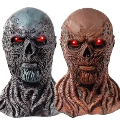 1 stk Vecna Maske med LED Horror Djævel Helmaske