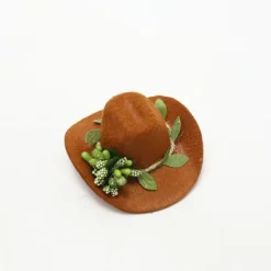 2 stk vinflaskehatte Cowboyhat B B B