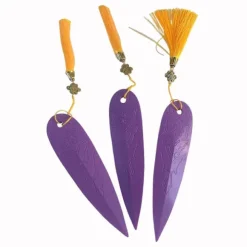 3 stk. Zoey's Prop Replica, Zoey's Dolke Cosplay Shuriken, Fantasy Tilbehør til Anime Kostume & Rollespil Prop Samling Purple