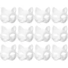 12 tomme kattemasker til kostume cosplay maske børnehave Lav din egen umalede kattemaske