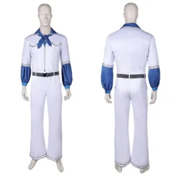 ABBA-kostume Cosplay-udklædning ABBA Girl Anni Agnetha Benny Bjorn Cosplay 70'er Dame Herre Vintage Skjorte Halloween Karneval Kostume S{FY} S Bjorn | Fyndiq