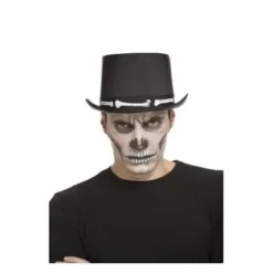 Adult Bone Top Hat - Sort - Fancy Dress Accessory Sort