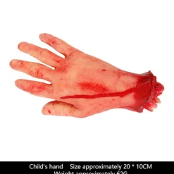 Afskårne hænder Halloween Zombie Hånd Afskåret Arm Rekvisitter Brudt B A3
