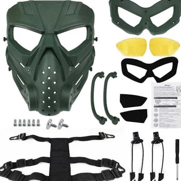 Airsoft / Cykelmaske, Udendørs brug, Fuld ansigtsmasker Taktisk Myre