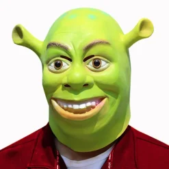 Alien Shrek Maske til Cosplay, Halloween & Karnevalsarrangementer[JSR] Only Mask One Size